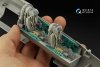 Quinta Studio QD32121 MiG-21UM 3D-Printed & coloured Interior on decal paper (Trumpeter) 1/32